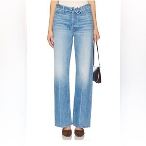 MOTHER Light Blue Flare Jeans